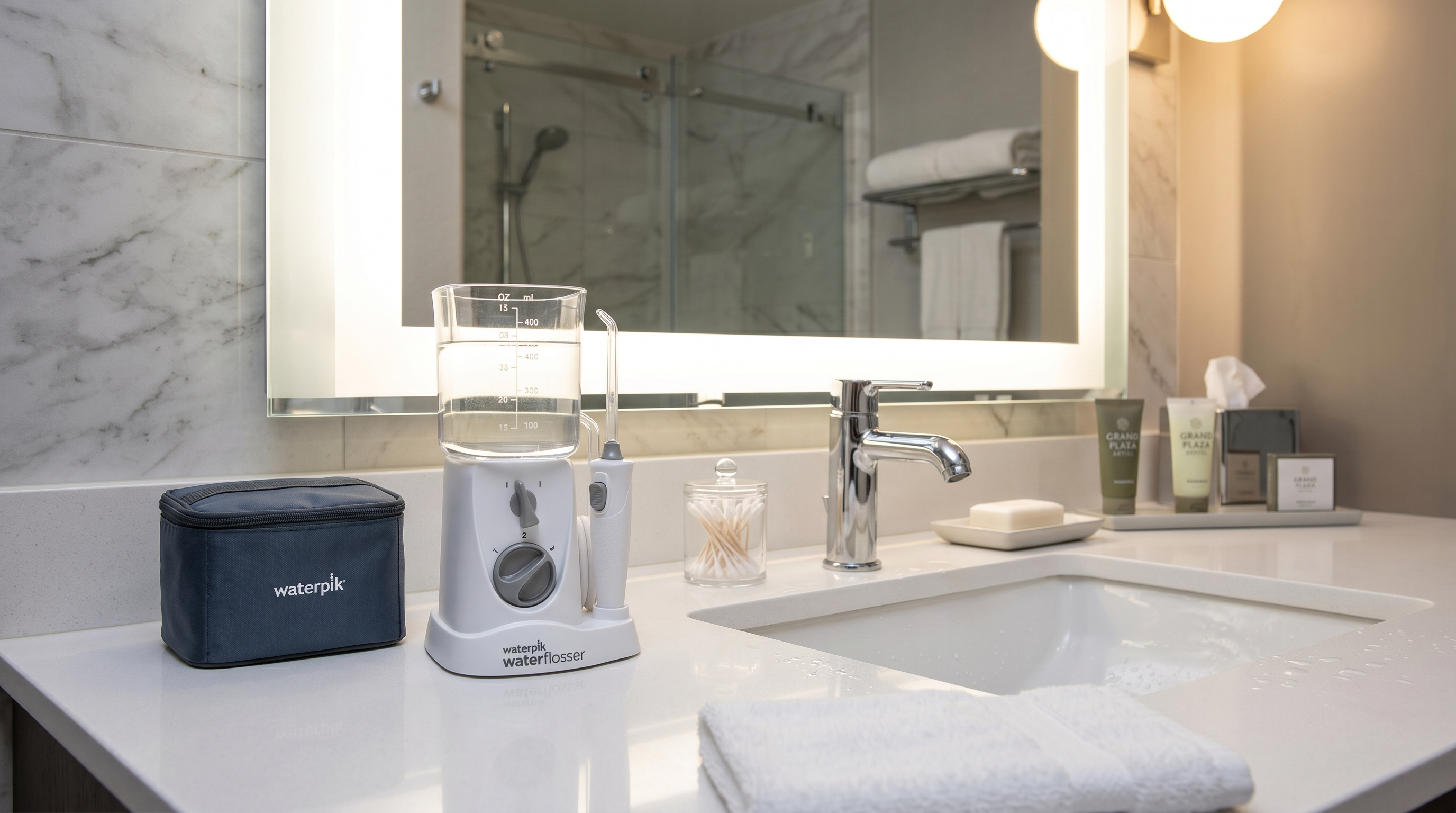 Waterpik WP-300 in hotel