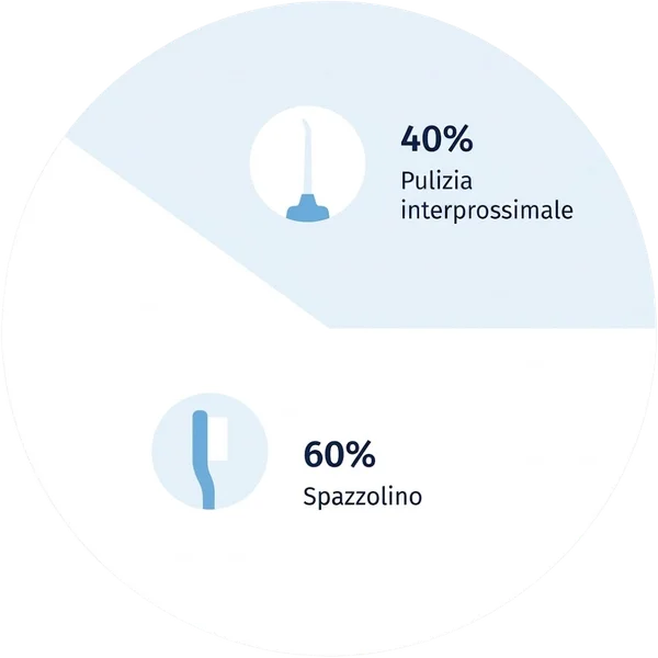 40% / 60% statistiche spazzolamento